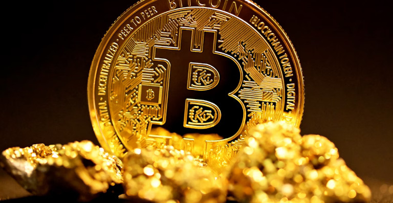 oro, criptomonedas, bitcoin